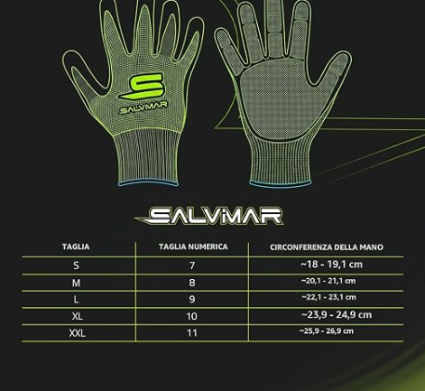 SALVIMAR - Guanti DYMAX 0.8 mm