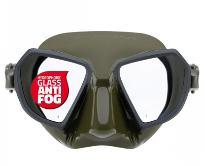 Maschera NOAH Anti Fog, Green/Black