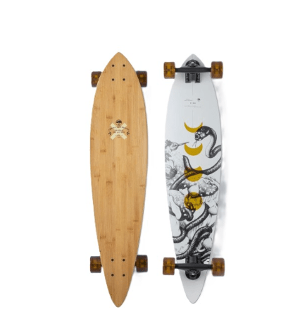 Arbor, Arbor Performance Complete Bamboo Fish Multi 37 INCHES, Long Skate, Arbor Performance Complete Bamboo Fish Multi 37 INCHES