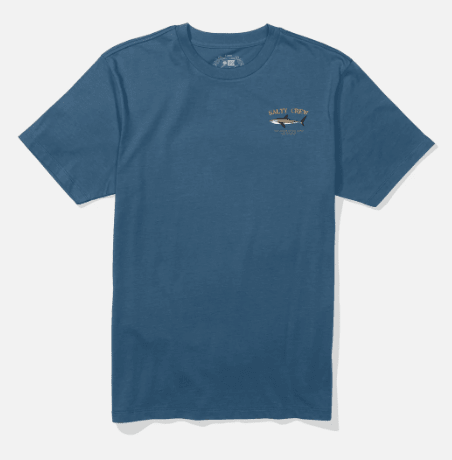 Salty Crew, Bruce S/S Tee - Cast Blue, T-Shirt, Bruce S/S Tee - Cast Blue