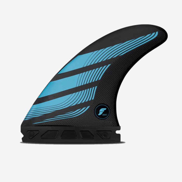 Futures, FAM1 ALPHA series Carbon Blue Thruster Set - Size M, FUTURES., Pinne, FAM1 ALPHA series Carbon Blue Thruster Set - Size M, FUTURES.