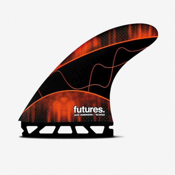 Futures, Jack Robinson thruster fins - Techflex Orange - L, FUTURES, Pinne, Jack Robinson thruster fins - Techflex Orange - L, FUTURES