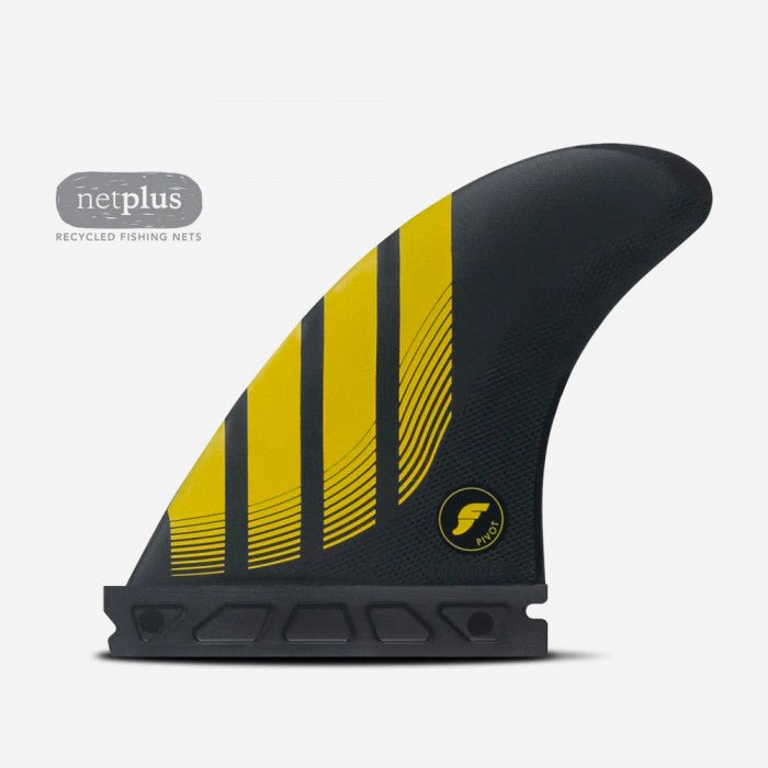 Futures, p4 - alpha - series - carbon - yellow - thruster - set - size - s - futures, Pinne, p4 - alpha - series - carbon - yellow - thruster - set - size - s - futures