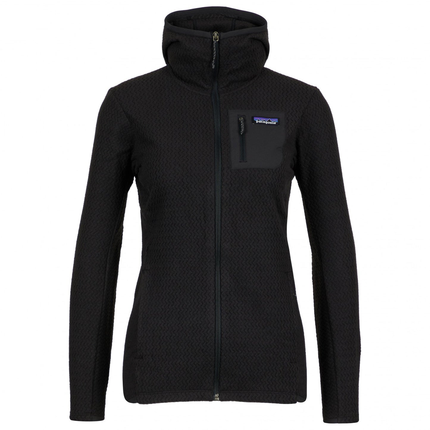 patagonia, Patagonia - Women's R1 Air Full - Zip Hoody BLK, felpe, Patagonia - Women's R1 Air Full - Zip Hoody BLK