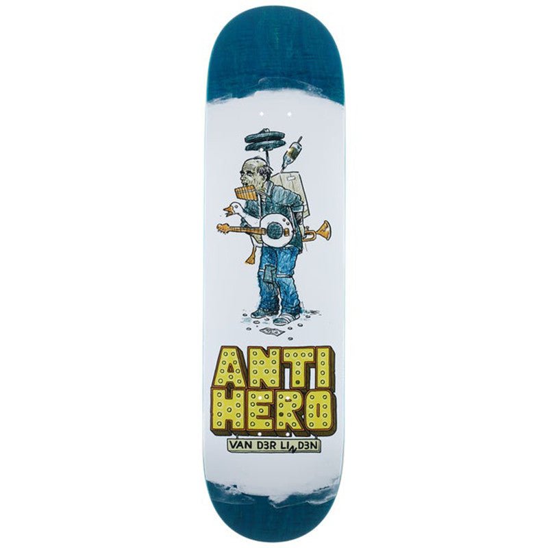 anti hero, daan street performers 8.25, Skate deck, daan street performers 8.25