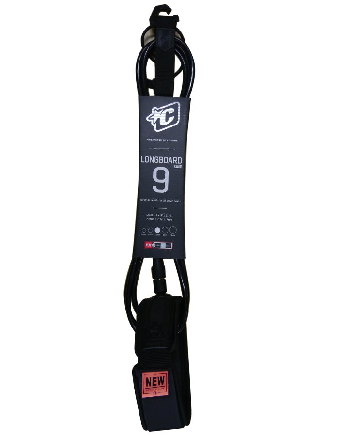 Creature, LEASH CREATURES LONGBOARD KNEE 9' - BLACK/BLACK, Leash, LEASH CREATURES LONGBOARD KNEE 9' - BLACK/BLACK