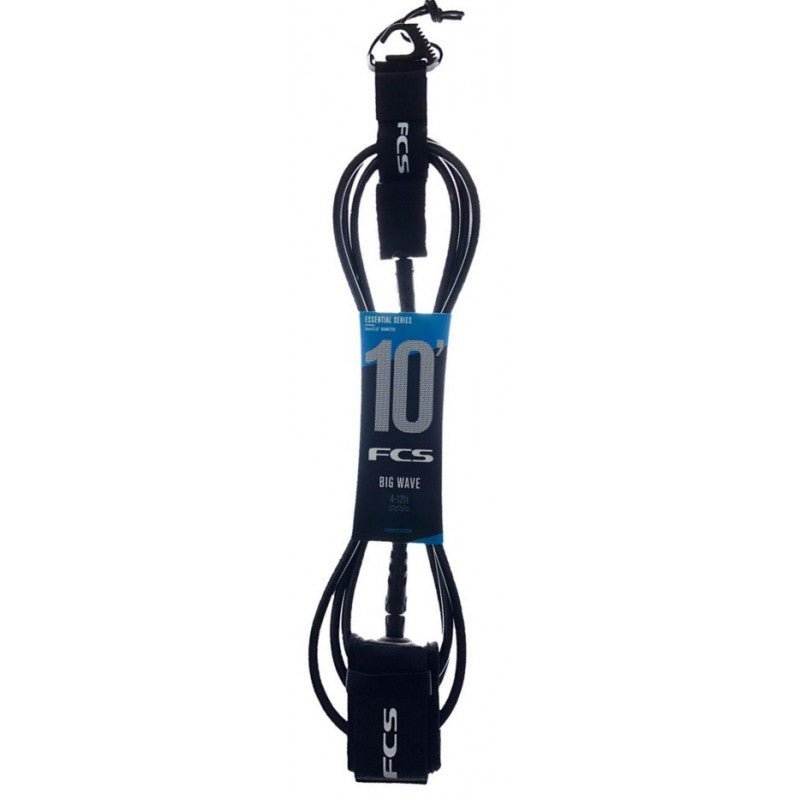 FCS, LEASH FCS NERO BIG WAVE 10', Leash, LEASH FCS NERO BIG WAVE 10'