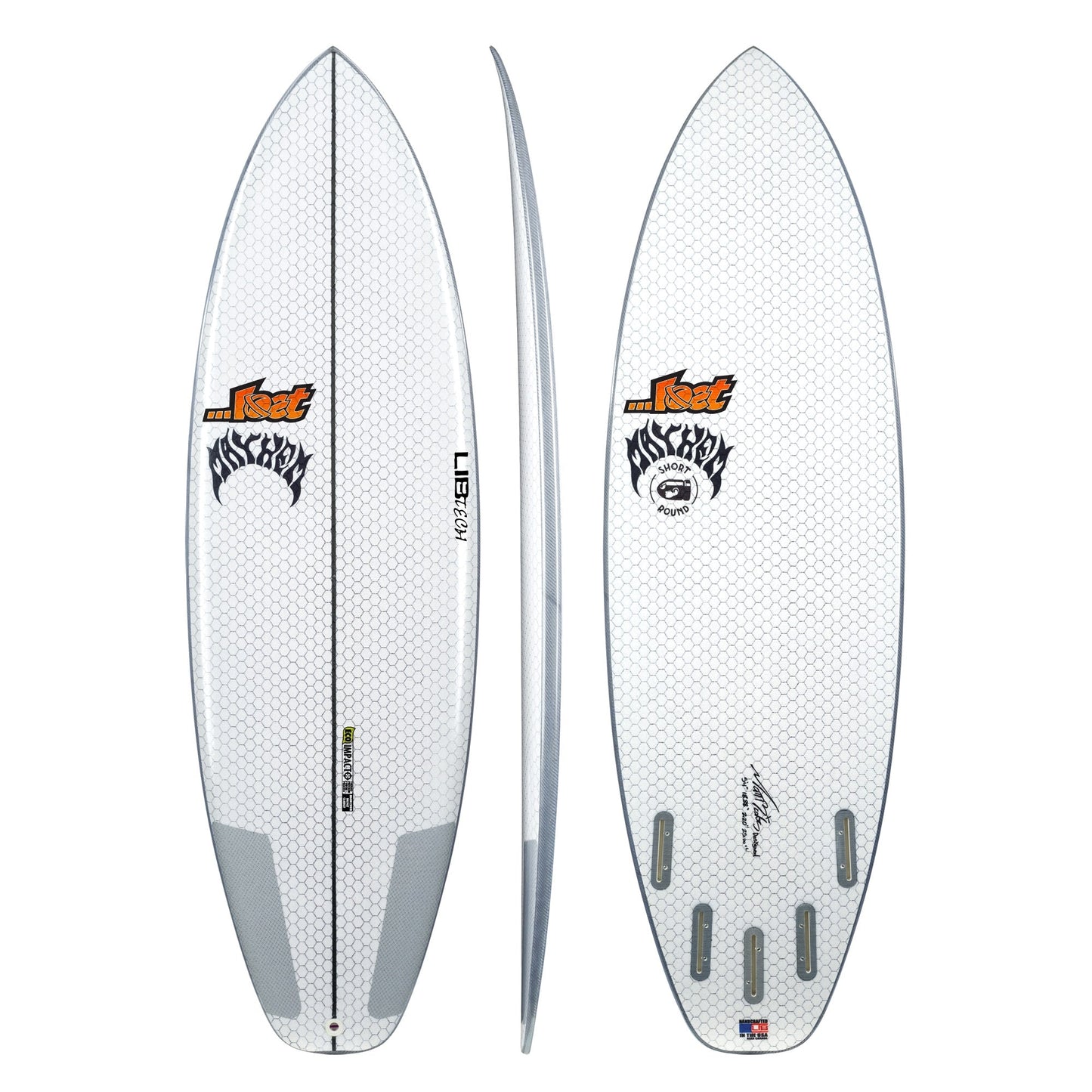 lost, LIB TECH SHORT ROUND, shortboard, LIB TECH SHORT ROUND