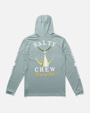 Tailed Hood Sunshirt - Mackerel