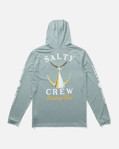 Tailed Hood Sunshirt - Mackerel