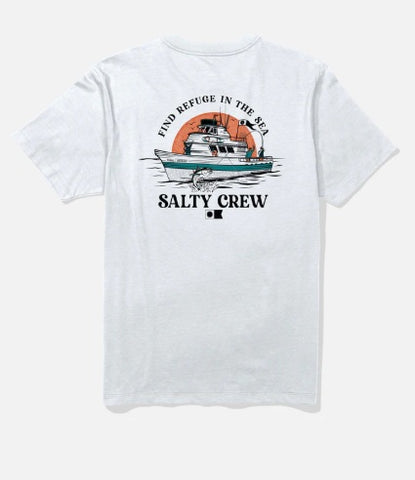 Day Charter Ss Tee - White