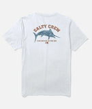 Bill Fishing Ss Tee - White