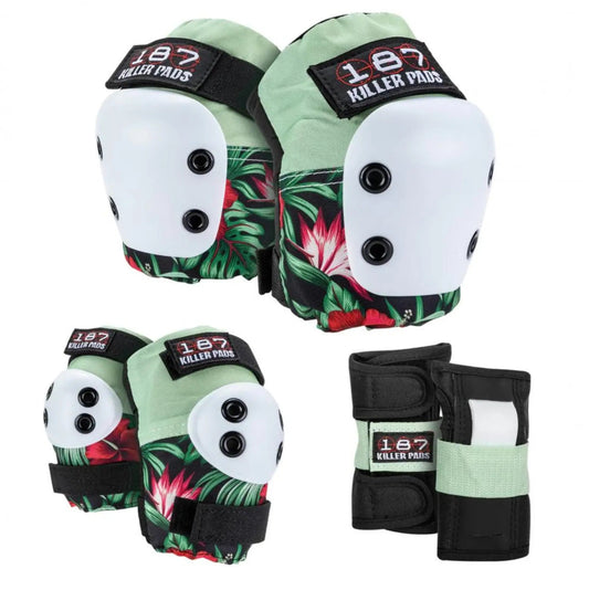 187 Killer Pads Bimbi Protezioni Skate Set Completo