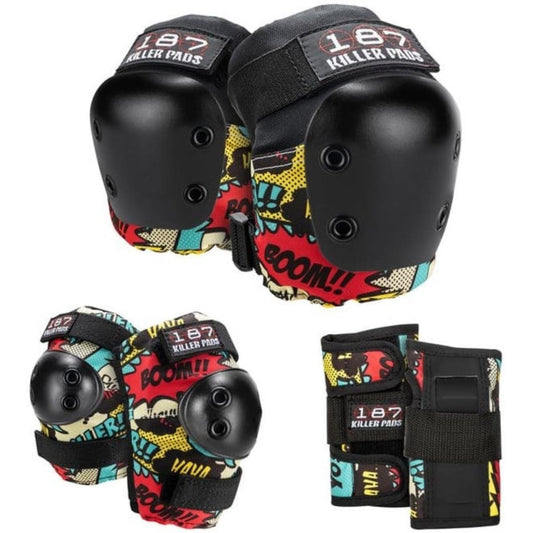 187 KILLER PADS JR SET COMIC PROTEZIONI BAMBINO