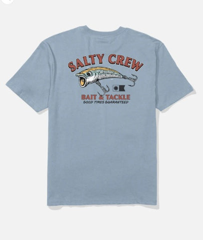 Snag It Classic Ss Tee - Blue Fog