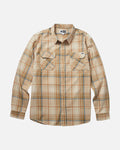 Daybreak Boys L/S Flannel - Sandstone