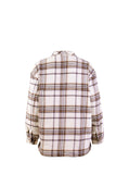 BOLT OVERSIZED COTTON FLANNEL OVERSHIRT