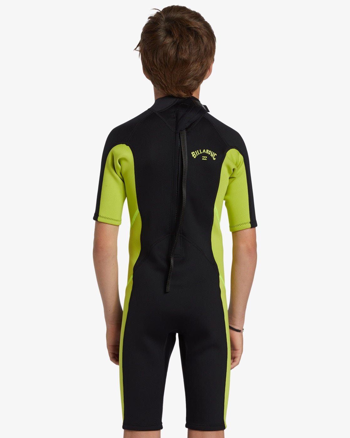 Billabong, 2mm Foil - Muta estiva a maniche corte con zip posteriore da Bambini 4 - 16, mute, 2mm Foil - Muta estiva a maniche corte con zip posteriore da Bambini 4 - 16