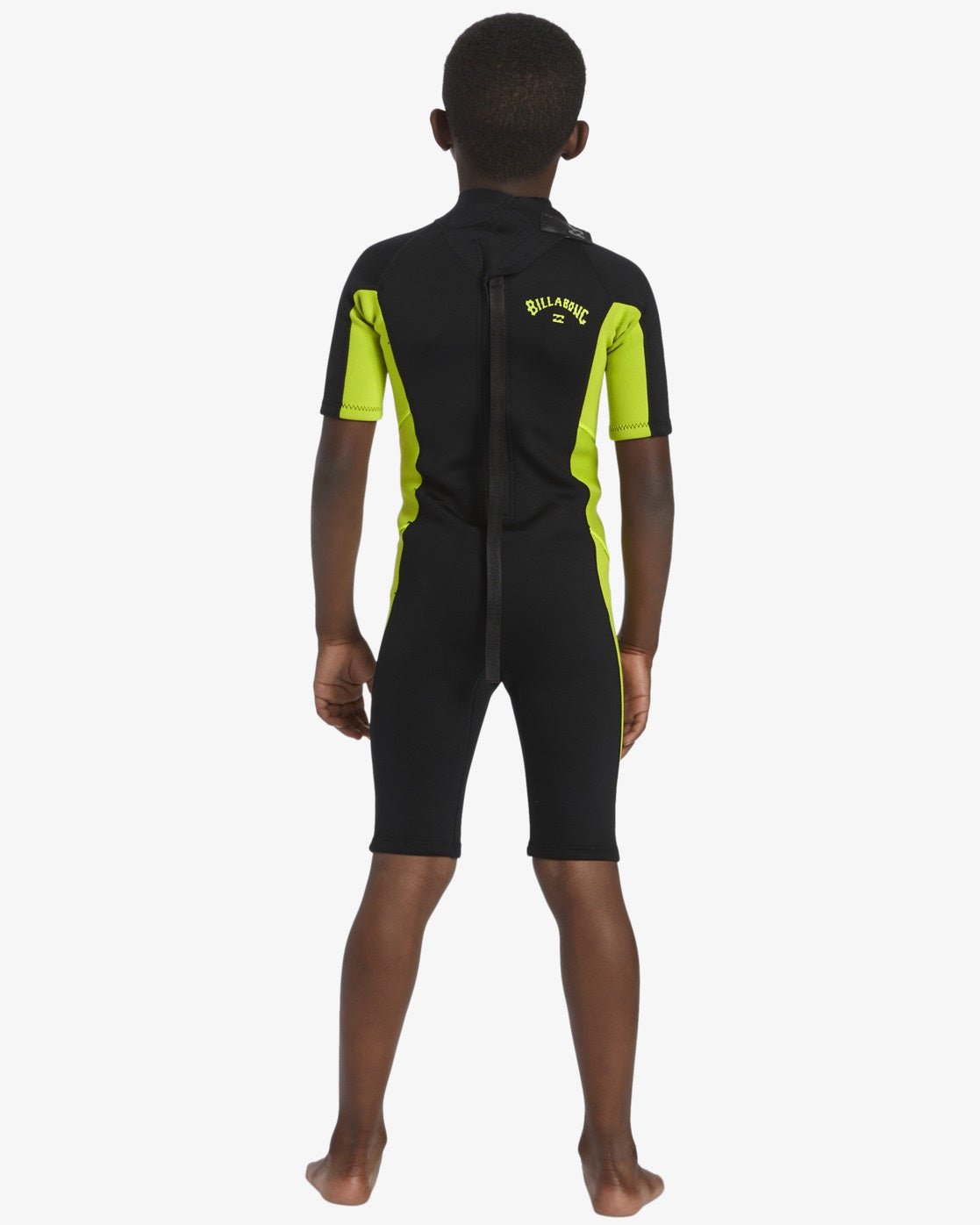 Billabong, 2mm Toddler Foil - Muta estiva a maniche corte con zip posteriore, mute, 2mm Toddler Foil - Muta estiva a maniche corte con zip posteriore