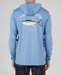 Ahi Mount Hood Sunshirt - Marine Blue