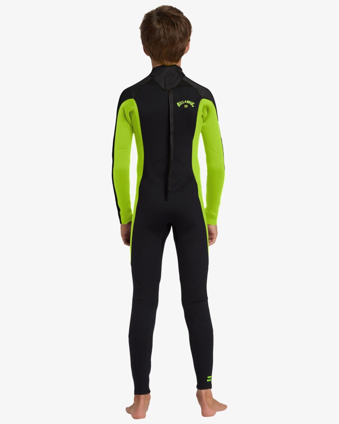 Billabong, 3/2mm Foil - Muta con zip posteriore da Bambino 4 - 16, mute, 3/2mm Foil - Muta con zip posteriore da Bambino 4 - 16