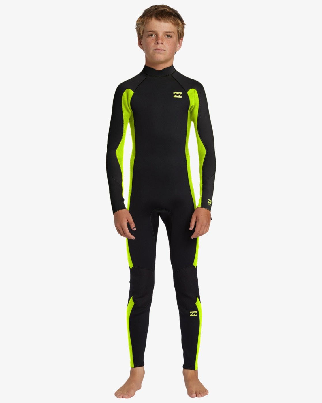 Billabong, 3/2mm Foil - Muta con zip posteriore da Bambino 4 - 16, mute, 3/2mm Foil - Muta con zip posteriore da Bambino 4 - 16