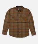 Fathom Ls Tech Flannel - Dark Brown
