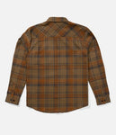Fathom Ls Tech Flannel - Dark Brown