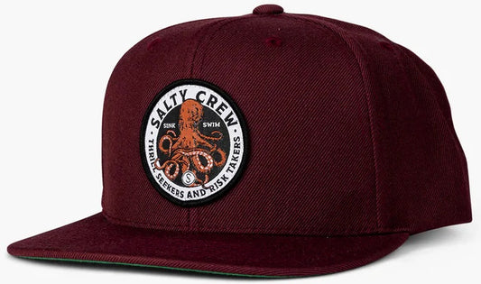 Deep Reach 6 Panel - Burgundy