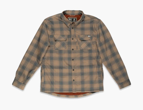 Fathom L/S Tech Shacket - Pewter