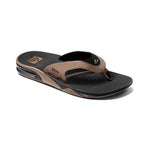 REEF FANNING BLK AND TAN