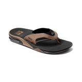 REEF FANNING BLK AND TAN