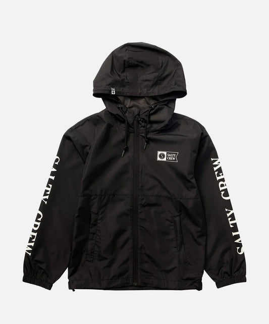 Surface Windbreaker Jacket - Black