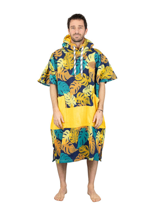 Poncho da surf, bagno e spiaggia – Uomo – Feuillage