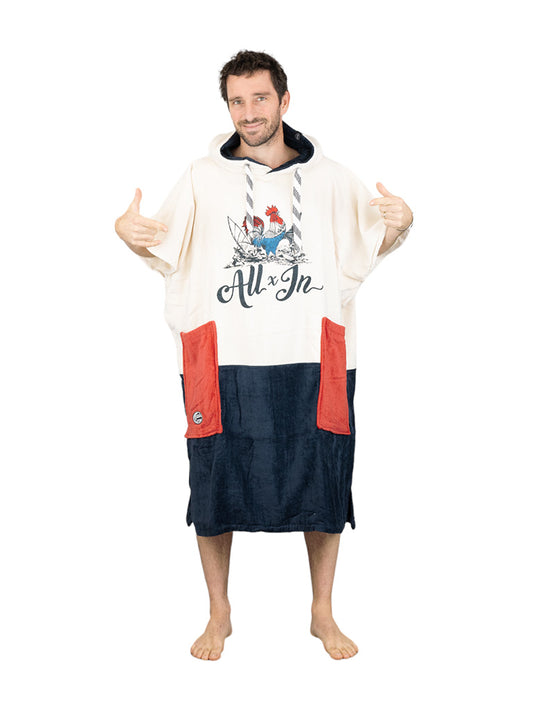 Poncho da surf, bagno e spiaggia – Uomo – Olimpico