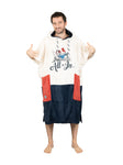 Poncho da surf, bagno e spiaggia – Uomo – Olimpico