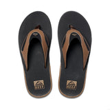 REEF FANNING BLK AND TAN