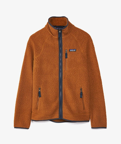 M'S RETRO PILE JACKET SHELTER BROWN