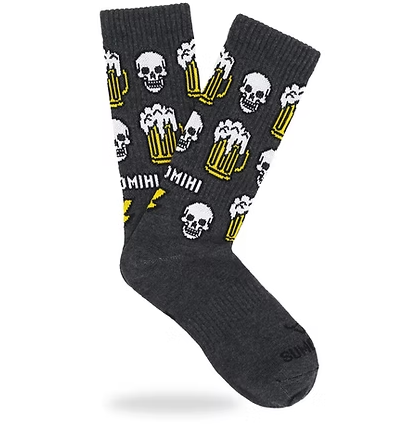 Calze Sumomihi - Beer Skull Sock