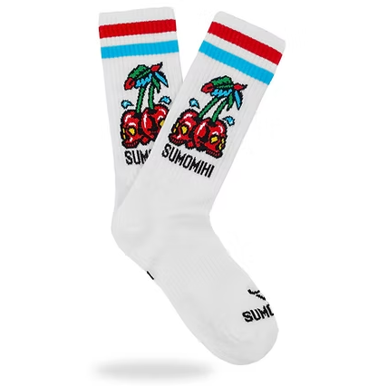 Calze Sumomihi - Cherry Skull Sock