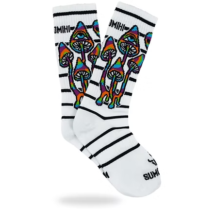 Calze Sumomihi - Groovy Mushroom Sock