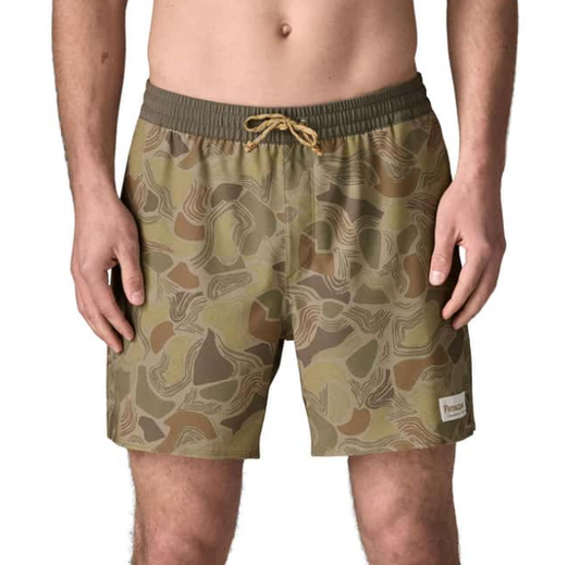 Patagonia Men's Hydropeak Volley Shorts - 16" - COASTAL EDGE: WEATHERED STONE