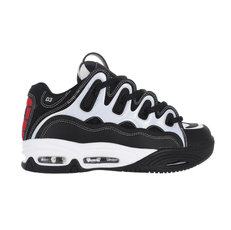 Osiris D3 2001 - Black / White / Red