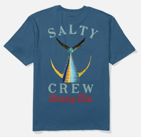 Tailed S/S Tee - Cast Blue