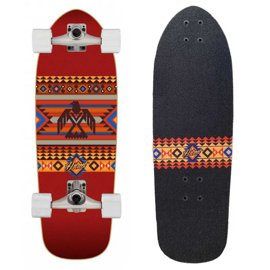 D Street Surfskate (UK) Aztec Baja Red 29 IN