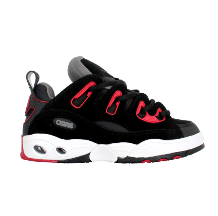 Osiris D3 E - Black / Charcoal / Red