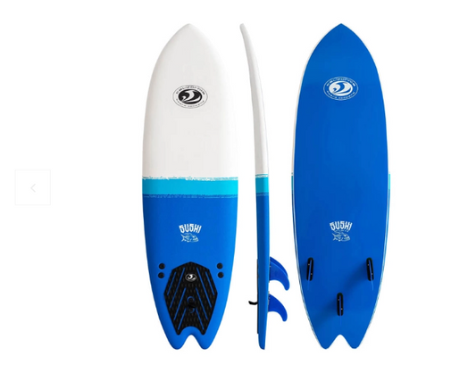 CBC SUSHI FISH 6'2" SOFTBOARD FCS FINS