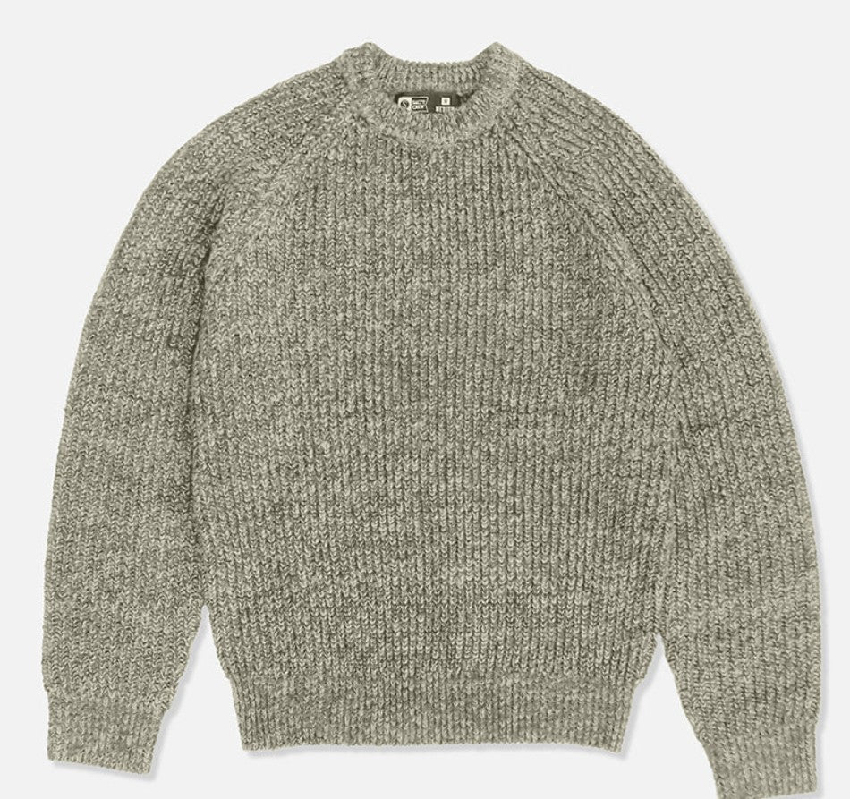 Harbor Fishermans Knit - Natural Heather