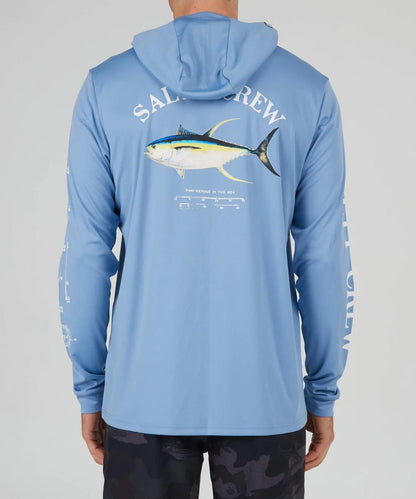 Salty Crew, Ahi Mount Hood Sunshirt - Marine Blue, T-Shirt, Ahi Mount Hood Sunshirt - Marine Blue
