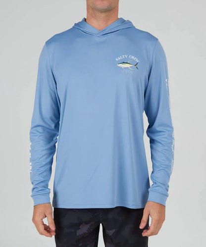 Salty Crew, Ahi Mount Hood Sunshirt - Marine Blue, T-Shirt, Ahi Mount Hood Sunshirt - Marine Blue